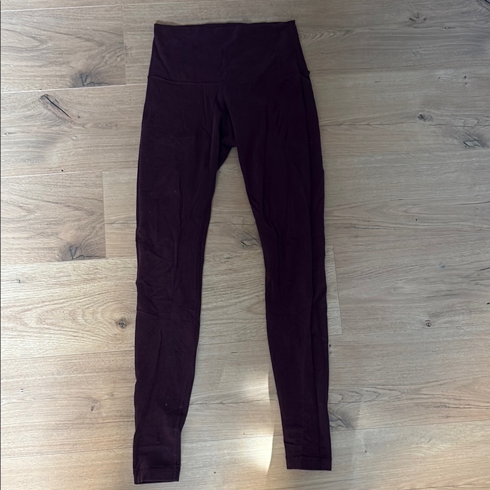 lululemon athletica High-Waist Leggings in Deep Plum